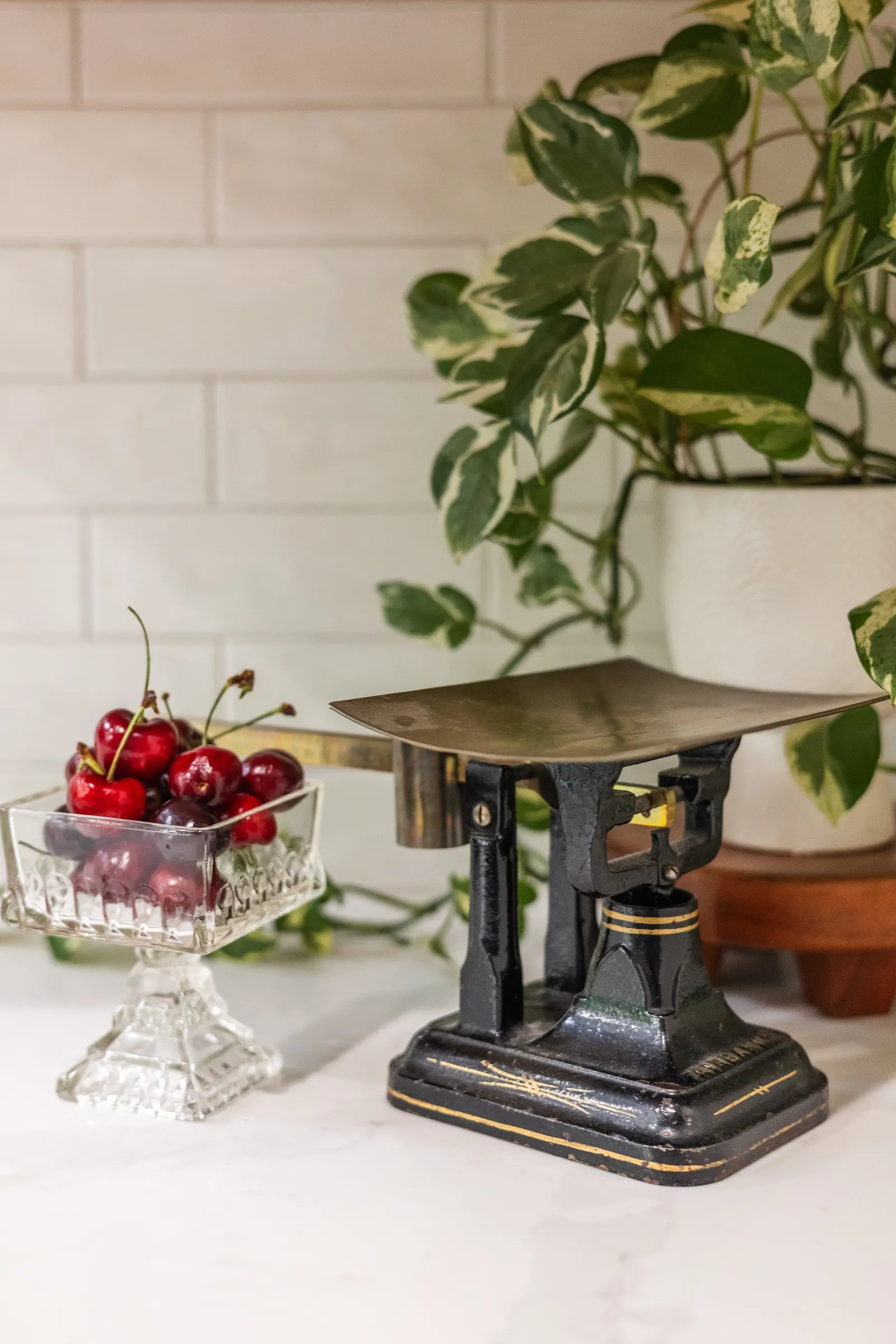 1958 Kitchen Remodel, mid century design, wood floors, stainless steel appliances, sage green cabinets, brushed gold hardware, white quartz countertop, modern light fixtures, Lincoln Nebraska, professional contractors, remodeling and renovations.
